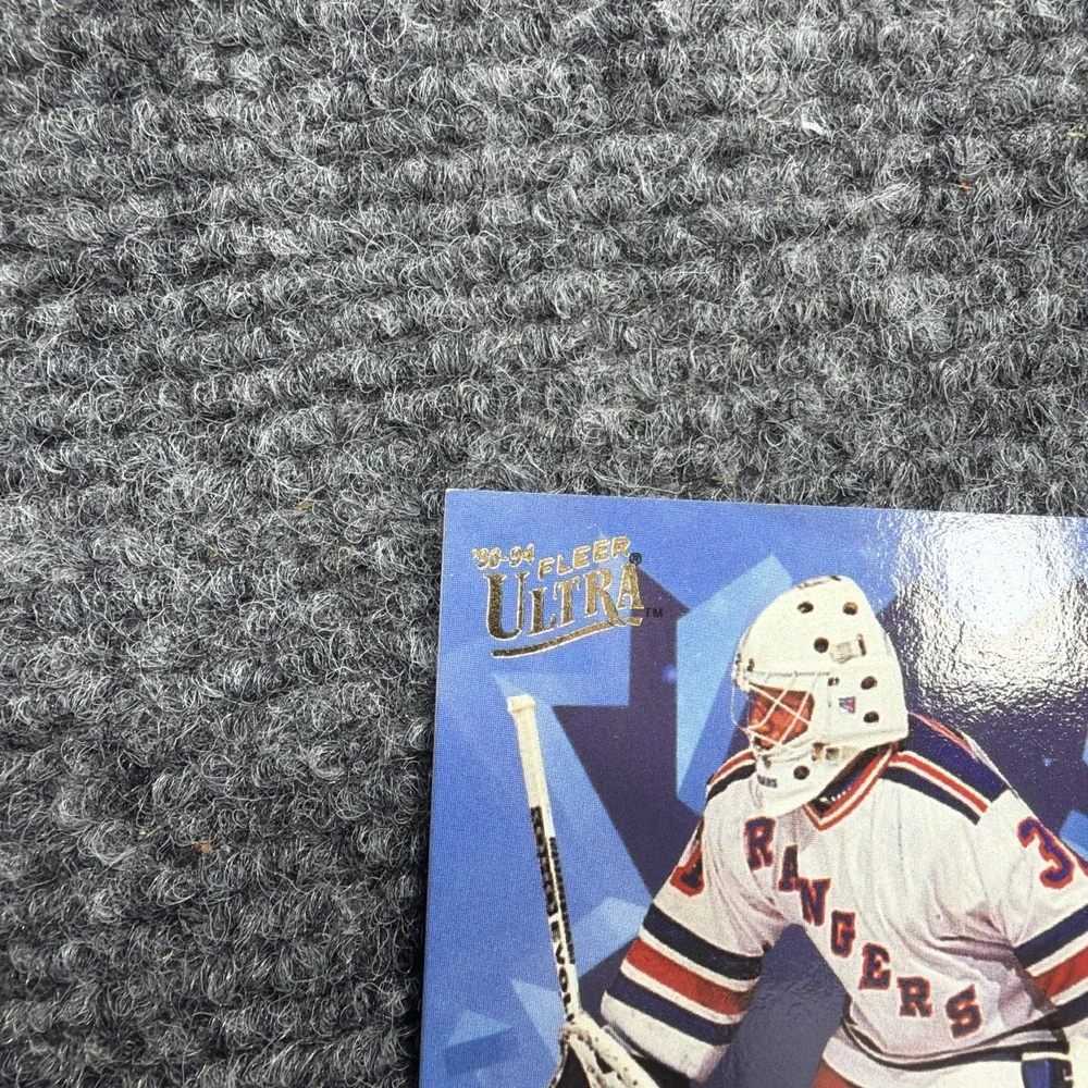 1993-94 COREY HIRSCH /10 Rookie Card NHL Rangers All Rookie Series Blue Glacier